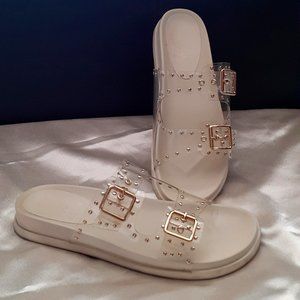 Vince Camuto 9 Clear Transparent Sandal